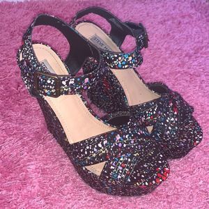 Steve Madden Multicolor Wedges